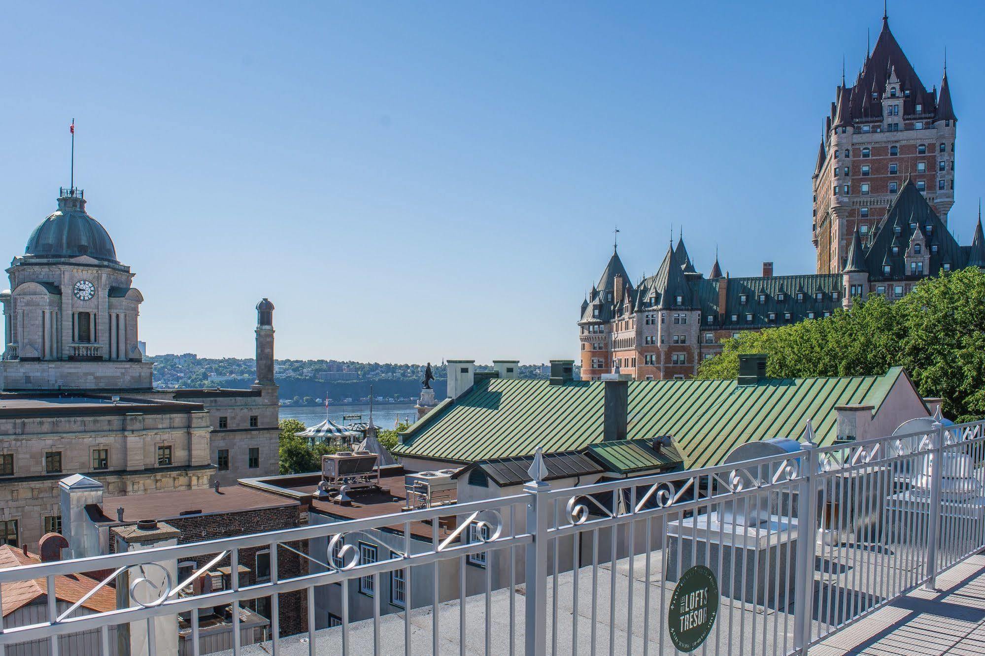 Appartamento Les Lofts du Trésor by Les Lofts Vieux-Québec Esterno foto