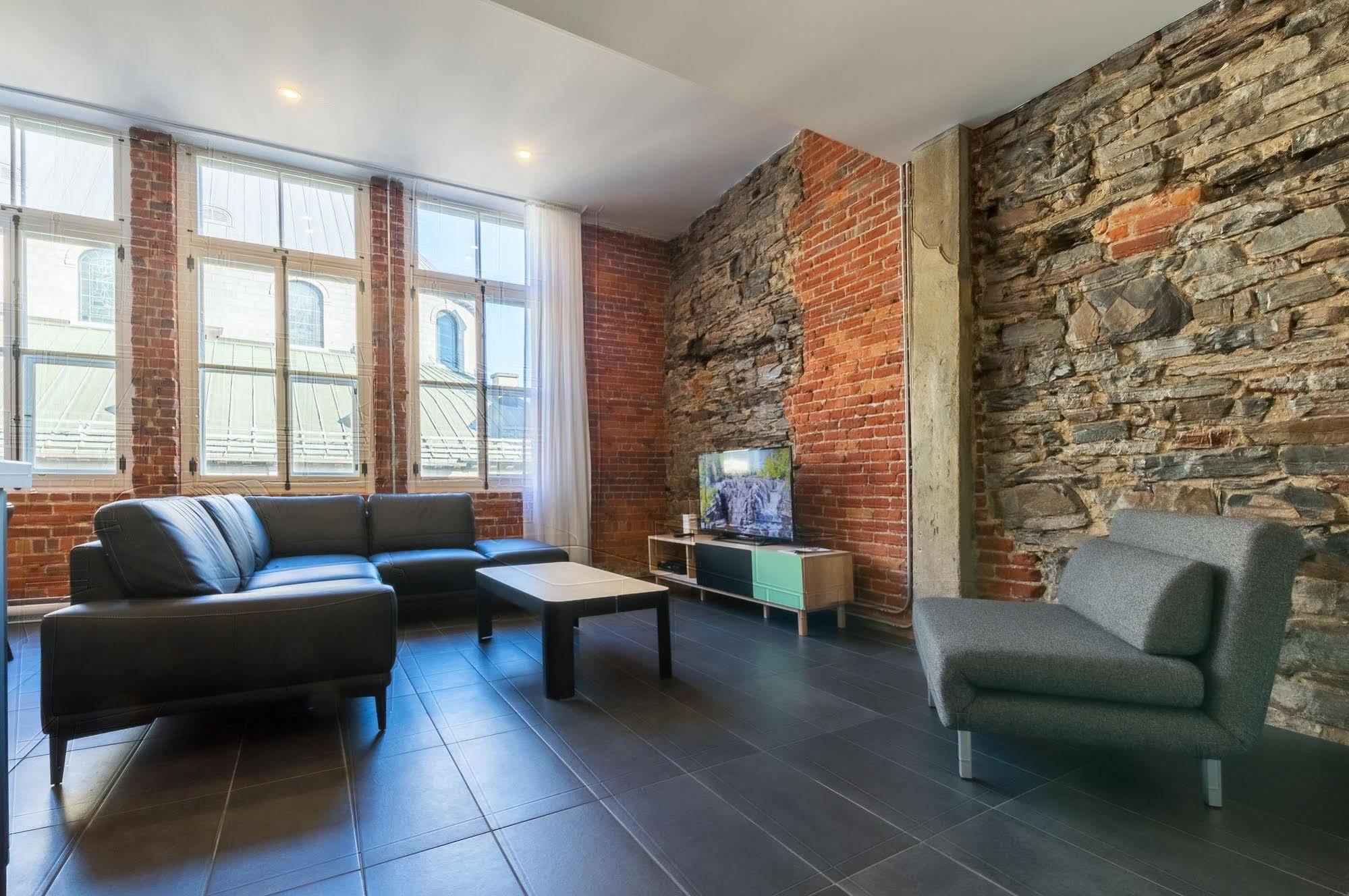 Appartamento Les Lofts du Trésor by Les Lofts Vieux-Québec Esterno foto