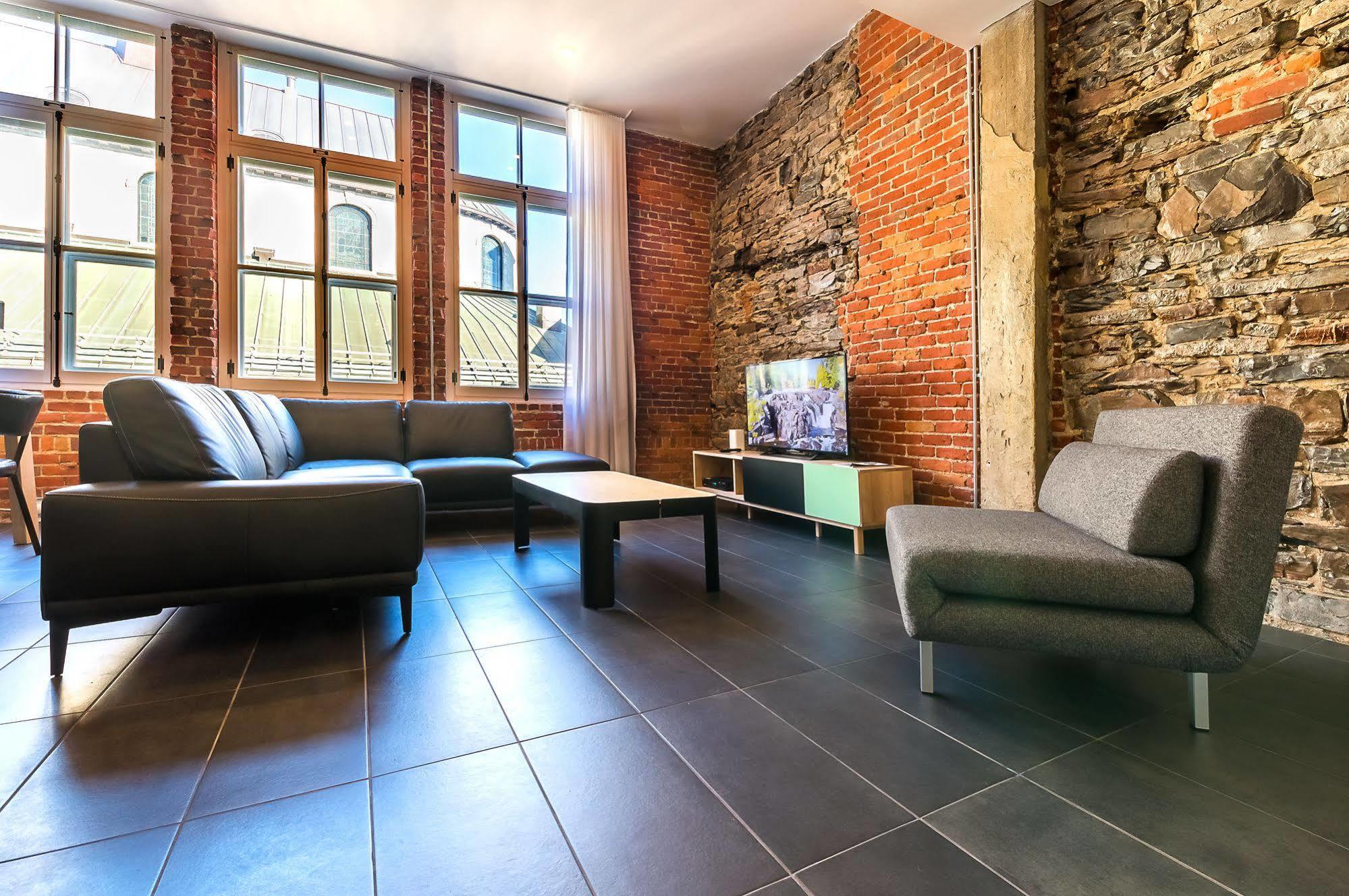Appartamento Les Lofts du Trésor by Les Lofts Vieux-Québec Esterno foto